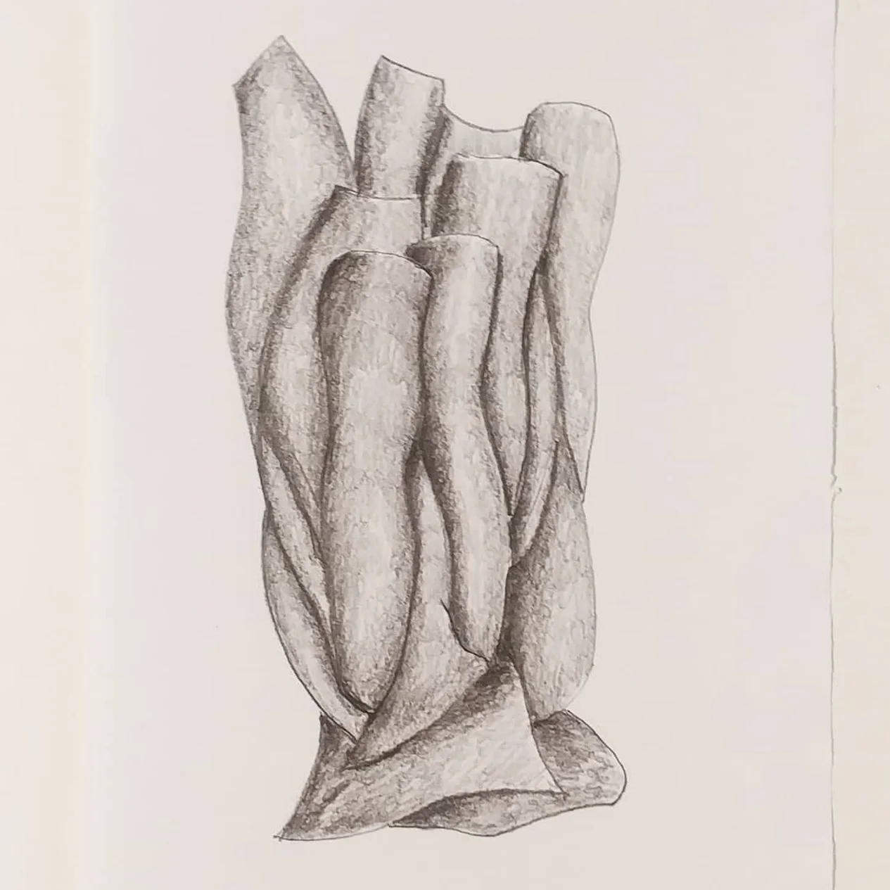 Disegno monocromatico di Massimo Castronuovo IV