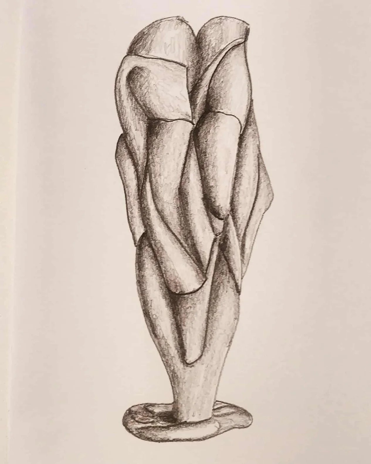 Disegno monocromatico di Massimo Castronuovo VIII