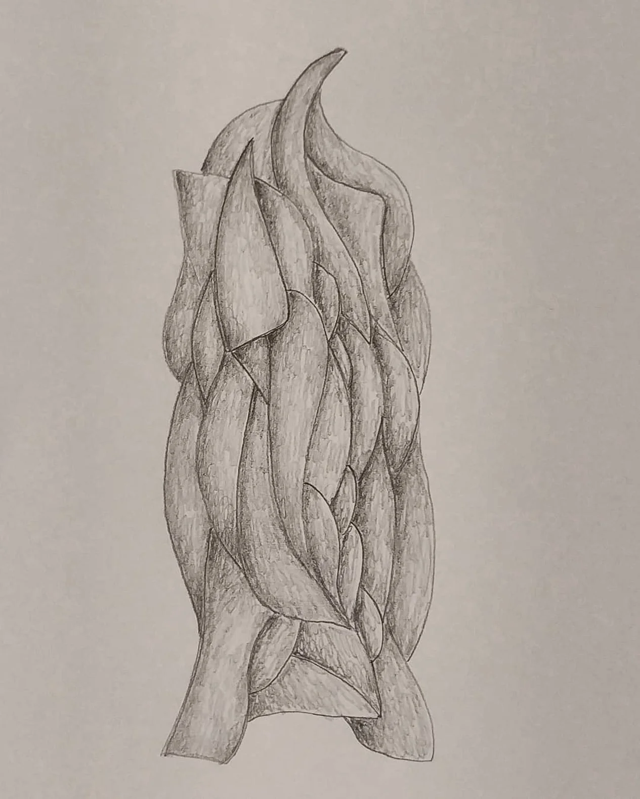 Forma organica a matita IV