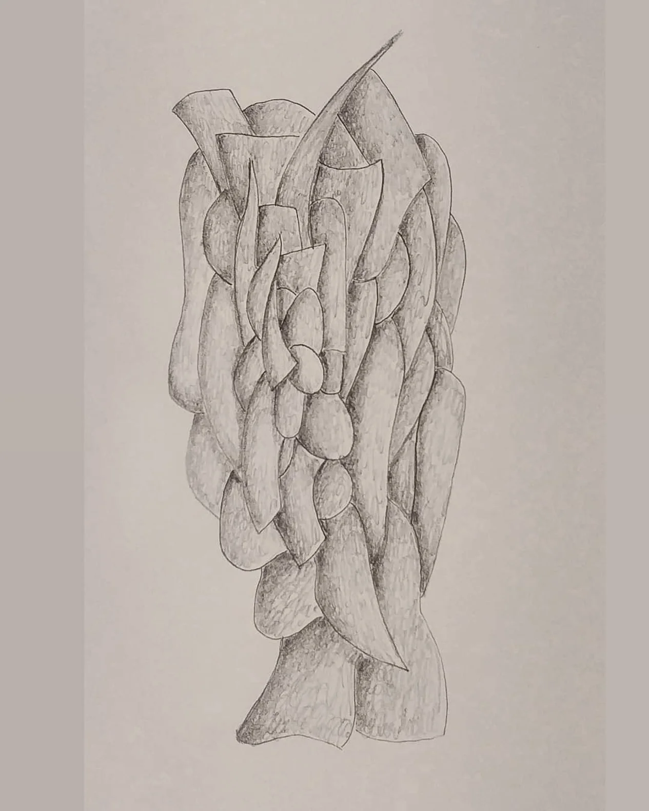 Forma organica a matita VIII